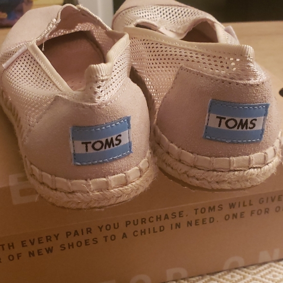 Toms classic natural mesh flat - Picture 3 of 4